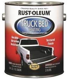 Truck Bed Coating, Black, 128 Fl Oz, Oil-Based, Water-Based (Latex/Acrylic), Matte, Water Repellent, 200 sq ft/gallon