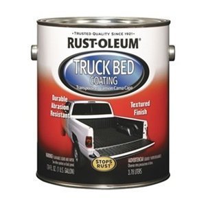 Truck Bed Coating, Black, 128 Fl Oz, Oil-Based, Water-Based (Latex/Acrylic), Matte, Water Repellent, 200 sq ft/gallon
