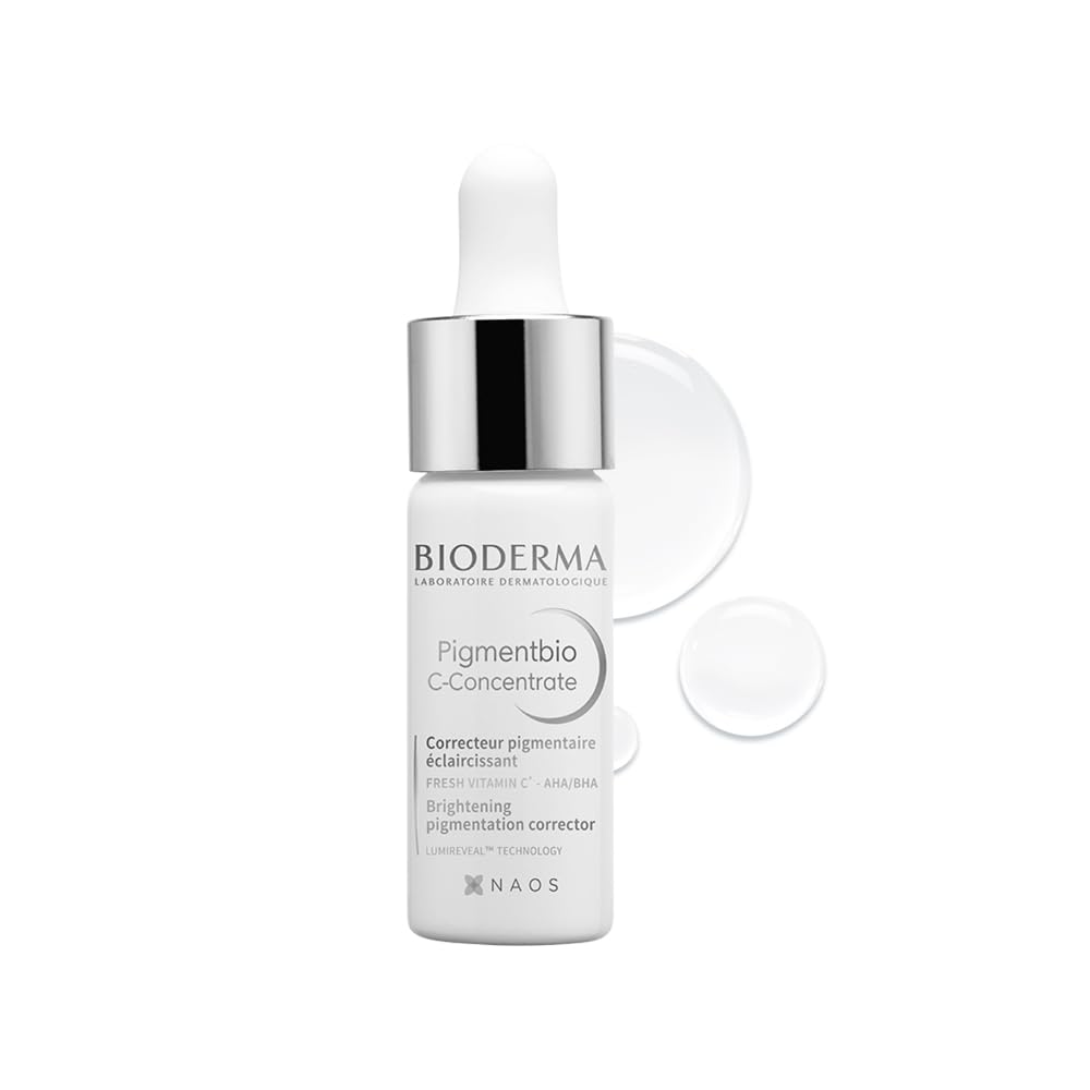 Bioderma Pigmentbio C- Concentrate Vitamin C Brightening Face Serum to correct Intense Pigmentation, 15 ml