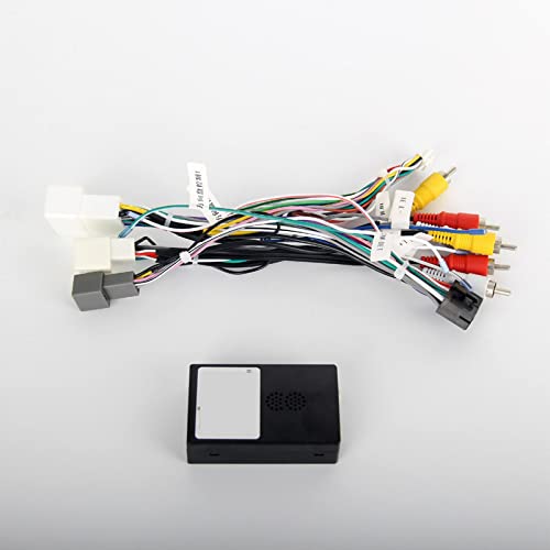 Bestycar 16Pin Car Stereo Wiring Harness Adapter With Canbus Box For Mitsubishi Outlander Pajero Support Oem Rockford Amplifier Camera Swc Usb #TOP21