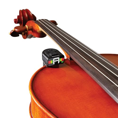 D'Addario Micro Rechargeable Viola Tuner - Clip On Tuner for Violas - Full Color Display - Quick & Accurate Tuning by D'Addario - Image 4