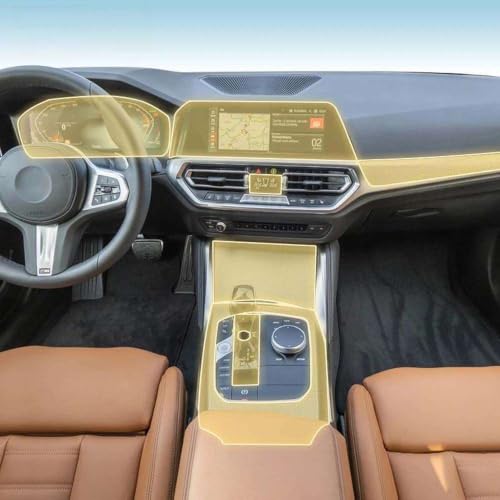Película protectora TPU transparente para consola de BMW Serie 2 G42 2022 antiarañazos