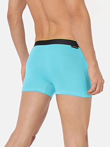 Image of Bummer Men's Modal Trunks (Pack of 1) (TRAQ01L Aquamarine L)