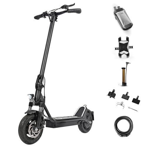 'RAYI Trottinette ¨¦lectrique Adulte Double Moteur (18 Performance), Autonomie 31 km, Roues tout-terrain de 10 pouces, baterías 36V 13Ah (1200V-Serie)'