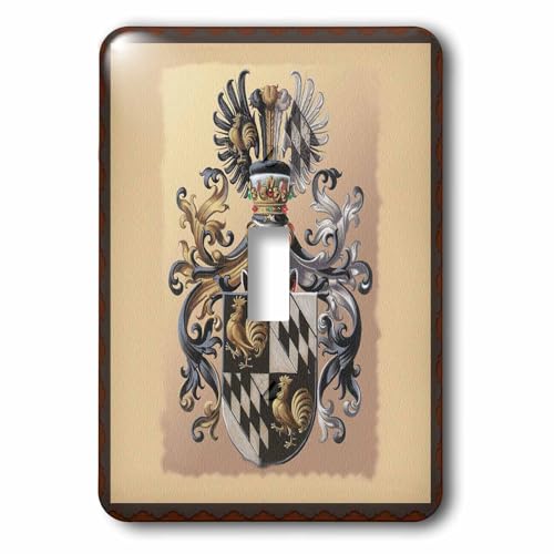 Interrupteur simple coq 3dRose lsp_233911_1 pour remplacer une plaque usée