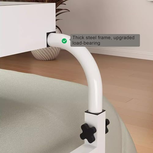 Table médicale roulante multifonctionnelle pour petit déjeuner au lit confortable - 5
