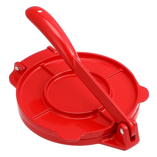 Hemobllo Presse à Tortillas en Aluminium pour Tortillas Fraîches 30 CM Pratique Facile à Nettoyer Cuisine Maison Outil de Fabrication de Pâte