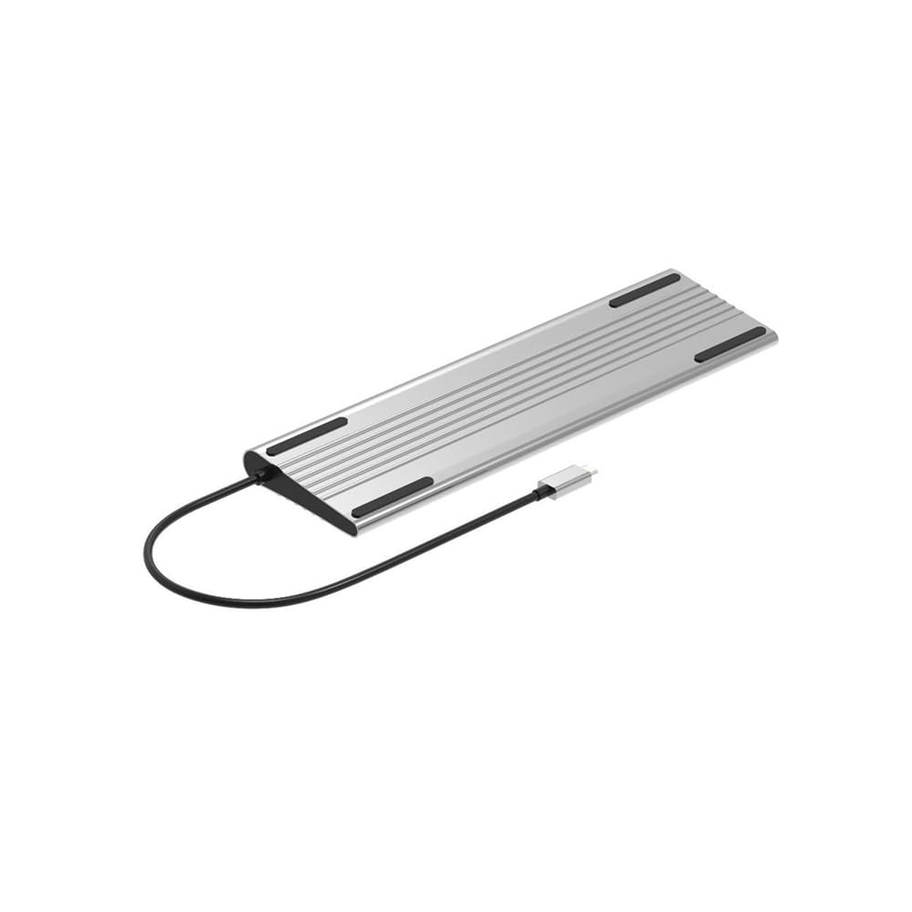 Stacje dokujące 10 w 1 USB 3.0 do portu wideo RJ45 VGA 4K typu C, kompatybilne ze stacją przedłużającą odtwarzacza SD