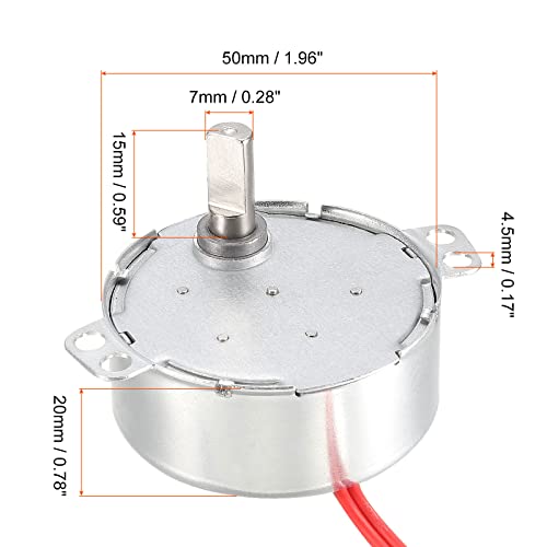 Motor síncrono AC 24V reversible para solucionar fallos en mecanismos 2