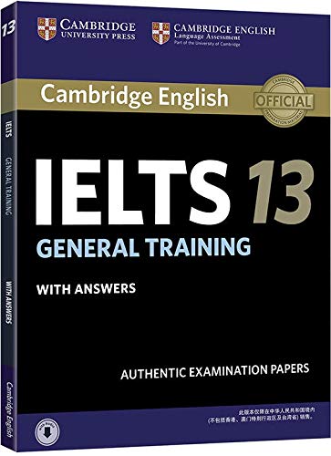 Cambridge Ielts 13 General Training Student's B... 1108555314 Book Cover