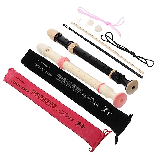 CATIEBYE Clarinet for Boys and Girls 8-hole Plastic Clarinet Set Educational Toy School Student Instrument