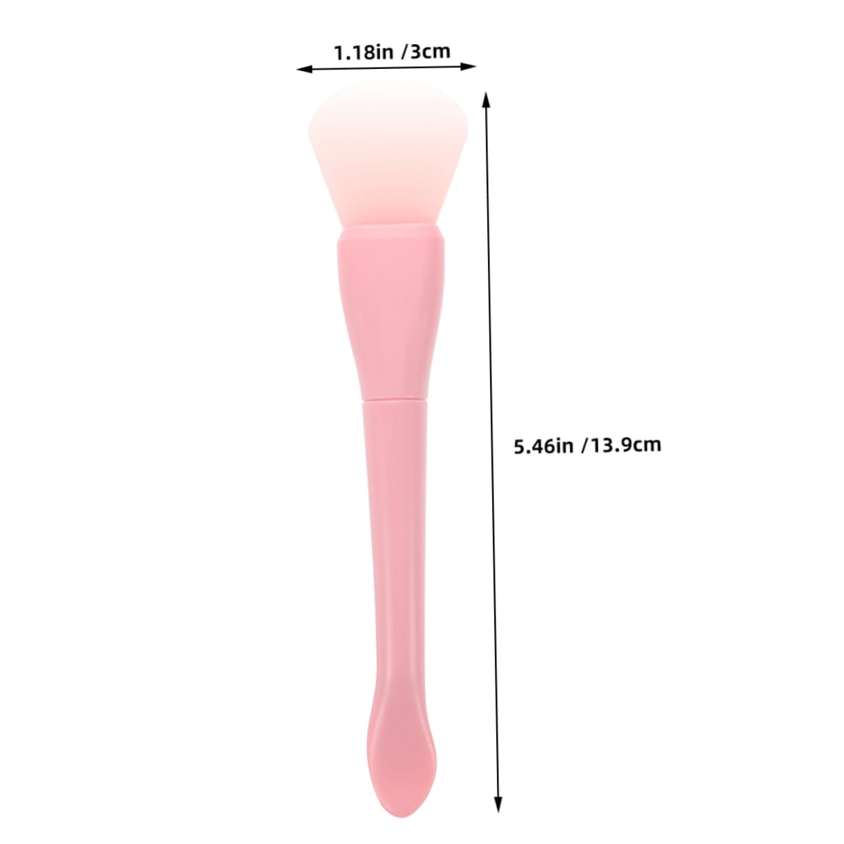 FOMIYES Silicone Facial Mask Brush Fishtail Shape Spoon Multifunctional Face Mask Applicator Tool for Beauty Enthusiasts