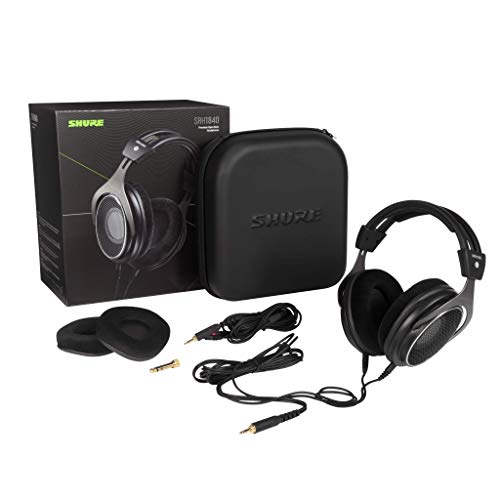 Shure SRH1840 Professionele Open-Back Premium Hoofdtelefoon, Natuurlijk Geluid met Gladde, Uitgebreide High-End en… - Image 3
