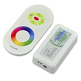 LEDwholesalers Radio Frequency Color Changing Remote Controller for RGB LED Strips and Modules, 3334RGB