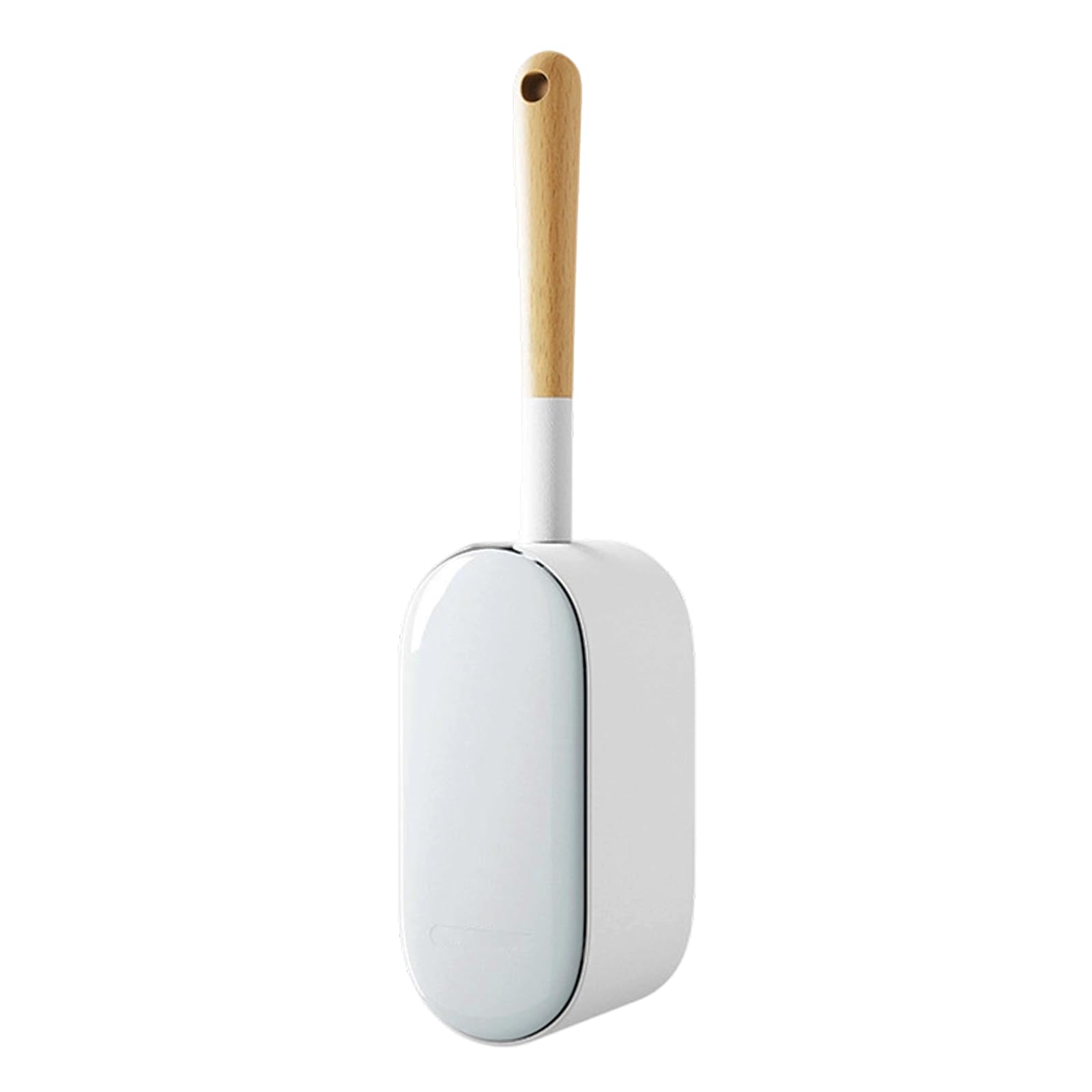 Compact Wall Mounted Toilet Brush Holder Space Saving Plan Conceals Neatly Maintains Bathroom Order Clean Appearance Space Defender Brush