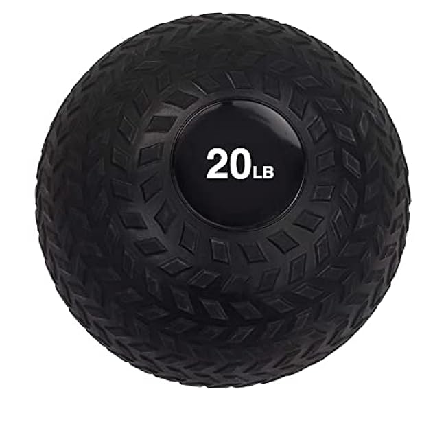 Body Sport Slam Ball with Tread Surface, Versatile, Workout Training, Strength Building, Improve Muscle Mass