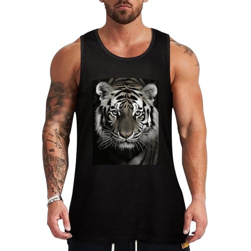 Sous-vêtements hommes légers contre la chaleur avec ce débardeur tigre ajusté