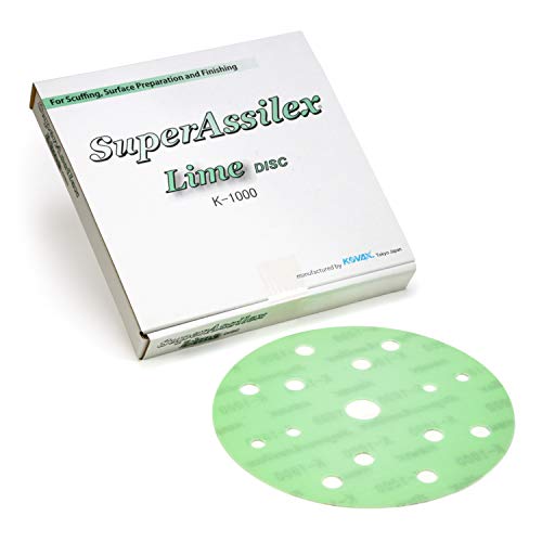 Disques abrasifs flexibles Super Assilex K-1000, finition haut de gamme