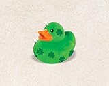 amscan Amscan Themed Party, St. Patrick's Day Duck, St. Patrick's Novelty, Green, 2 1/2