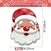 APUXXJUPA Christmas Plates, 60 Pcs Santa Paper Plates for Merry Christmas Decorations Xmas Winter Holiday Party Supplies