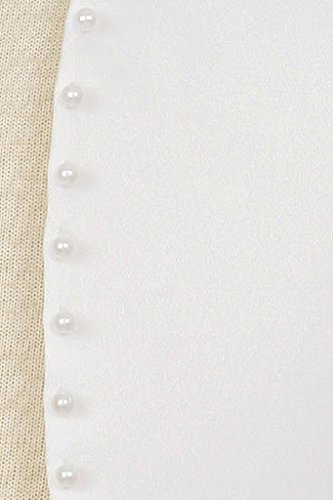 BluNight Collection Bridal Satin Short Jacket Shrug Little Girl Flower Girl Dress Communion Bolero3