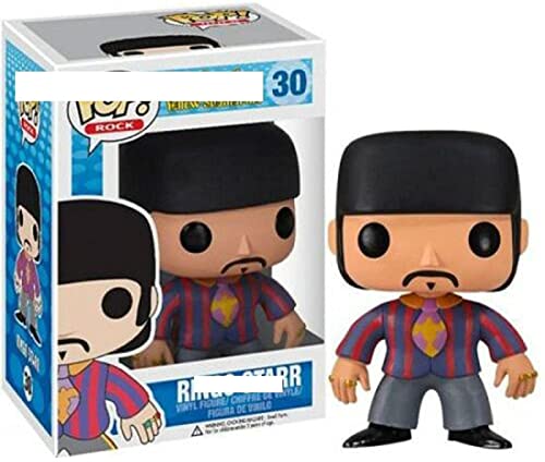 XLLQYY Pop 5Pcs / The Beatles Kawaii Q Version Nendoroid Anime Figure Chanteur The Beatles Boxed Pop Vinyle Figurines… - Les Beatles, Paul McCartney, John Lennon, RIngo Starr, George Harrison XLLQYY Pop 5Pcs / The Beatles Kawaii Q Version Nendoroid Anime Figure Chanteur The Beatles Boxed Pop Vinyle Figurines… – Image 3