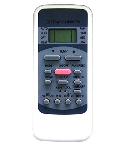 Image of EHOP R51M /CE Compatible Remote for Voltas AC VE-12 (Please Match The Image with Your Old Remote)