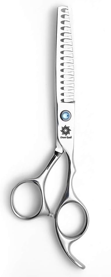 Professional 6 inch Thinning Shears Hair Cutting Scissors Barber Salon Hairdressing Shears (Chunker shear)