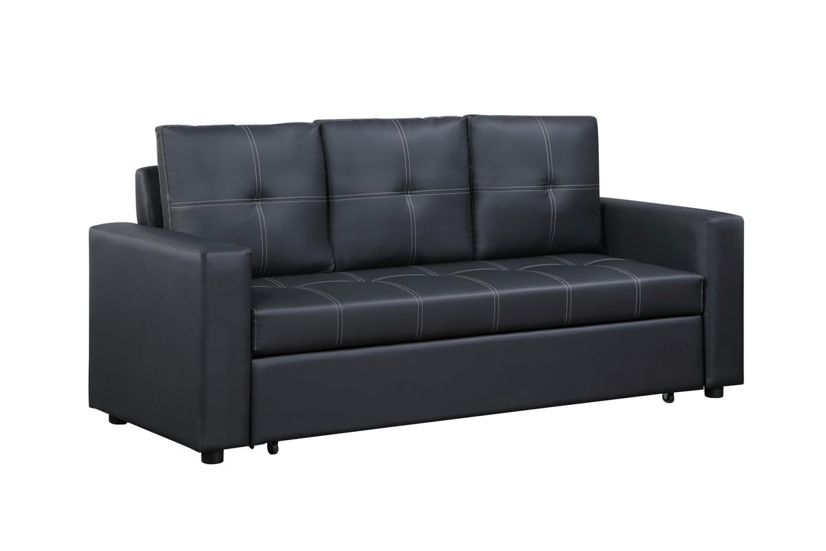 Lilola Home Aiden Sleeper Sofa with Tufting