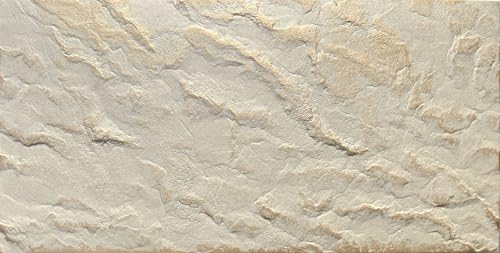 Deccart - Pannelli murali decorativi per pareti 100x50 cm - Pannello decorativo 3d - polistirolo da parete soffitto - 3d wall panel - Decorazione muro - pietre - 4m² (8 pezzo)