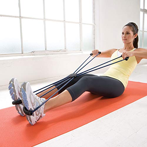 Gaiam Pilates Coreplus Reformer Resistance Band Kit - Home Fitness Equipment For Total Body Workout - Helps To Target Muscles, Tone, And Build Resistance - Comfort Grips (Includes Digital Workout) #TOP1