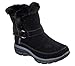 Skechers Women's Easy Going-Dreamers Luxe Vibe Hands Free Slip-Ins Mid Calf Boot, Black, 8