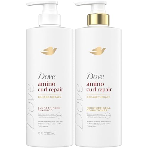 Dove Amino Curl Repair Shampoo & Conditioner 18oz each