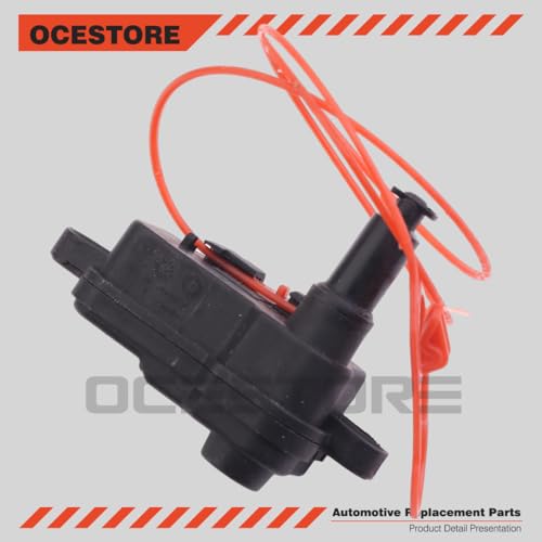 Image of OCESTORE 4L0862153D Fuel Flap Actuator Fuel Tank Door Flap Lock Actuator for Q7 Q3 A7 A6 S7 S6 RS7 RS5 Fuel Flap Door Cap Release Lock Actuator 4L0862153B Fuel Filler Door Opener Actuator 2 Pin