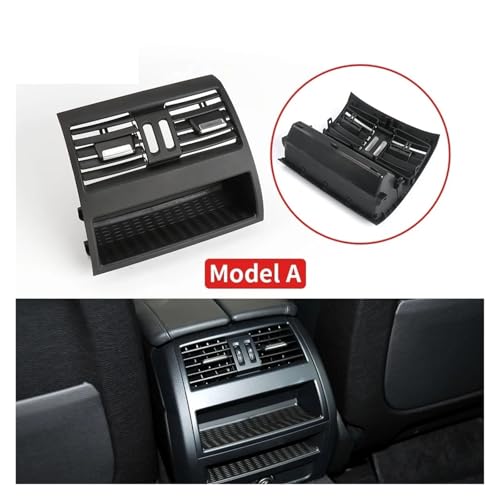 Rejilla de aire acondicionado trasera elegante para panel de BMW F10 F11 3