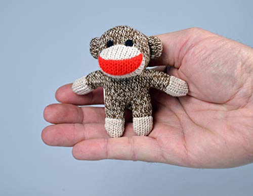 Le Singe Chaussette Classique mini figurine de collection Worlds Smallest