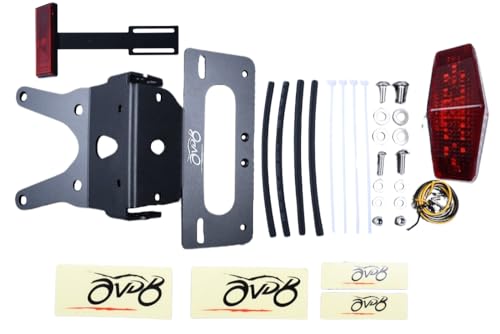 Support de plaque AVDB pour remplacer la bavette Honda CRF 250 L - 5