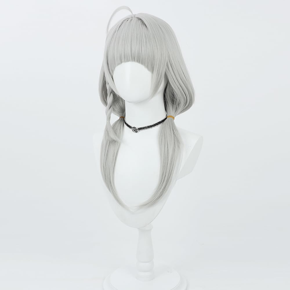 Amazon.co.jp: 紫咲シオン コスプレウィッグ かつら ツインテール 小物
