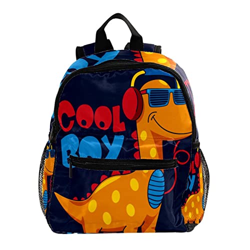 Sac à bandoulière mignon dinosaure bleu marine avec bretelles douces