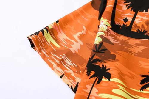 Image of SANGTREE Family Matching Hawaiian Outfits , Casual Beach Travel Clothes ,Vacation Clothing Set for Women & Men & Girls & Boys