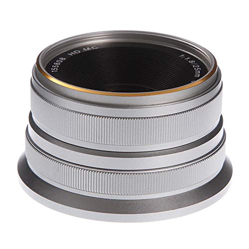 7artisans 25mm F1.8 APS-C Manuelle Festobjektiv für Fuji-Kameras X-A1 X-A10, X-A3, X-A3 X-X-M1 XM2 X-T1 X-T10 X-T2 X-T20… – Bild 6