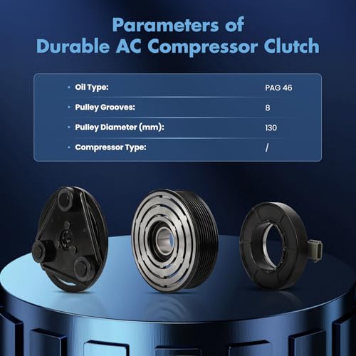Image of ECCPP AC Clutch 1996 for Ford for F-250 for F-350 for F-450 for F-550 7.3L
