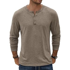 COOFANDY Men’s Henley T-Shirt...