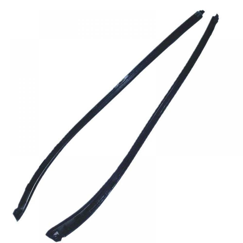 Front Windshield Side Moldings Rubber Strip 8120AJ 8120AK Compatible with Peugeot 308 408