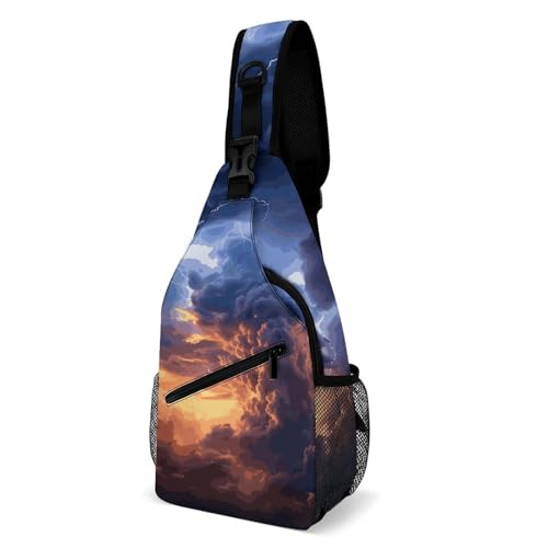 Bolso Crossbody Sling Casual para Senderismo y Viaje