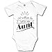 Produktbild GXLLLW Ich würde eher mit meiner Tante Baby Girls Bodysuit schöne Onesies Baumwolle Strampler Pyjamas Sein