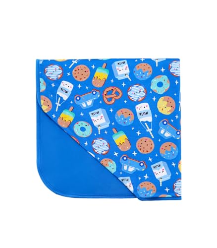 Image of Premium Baby Blankets, Soft Viscose from Bamboo Blanket for Boys and Girls, Nursery Crib Bedding Quilt for Newborn and Toddler, Cooling for Hot Sleepers, 50'' x 50'' Cookies