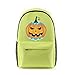Produktbild MSBXBB Halloween Ghost Face Pattern Rucksack Leichte Schulter Rucksäcke Nette Umhängetasche Dreieck Pack Rucksack Zum Wandern Multipurpose Tagepacks Green 44X26X15CM