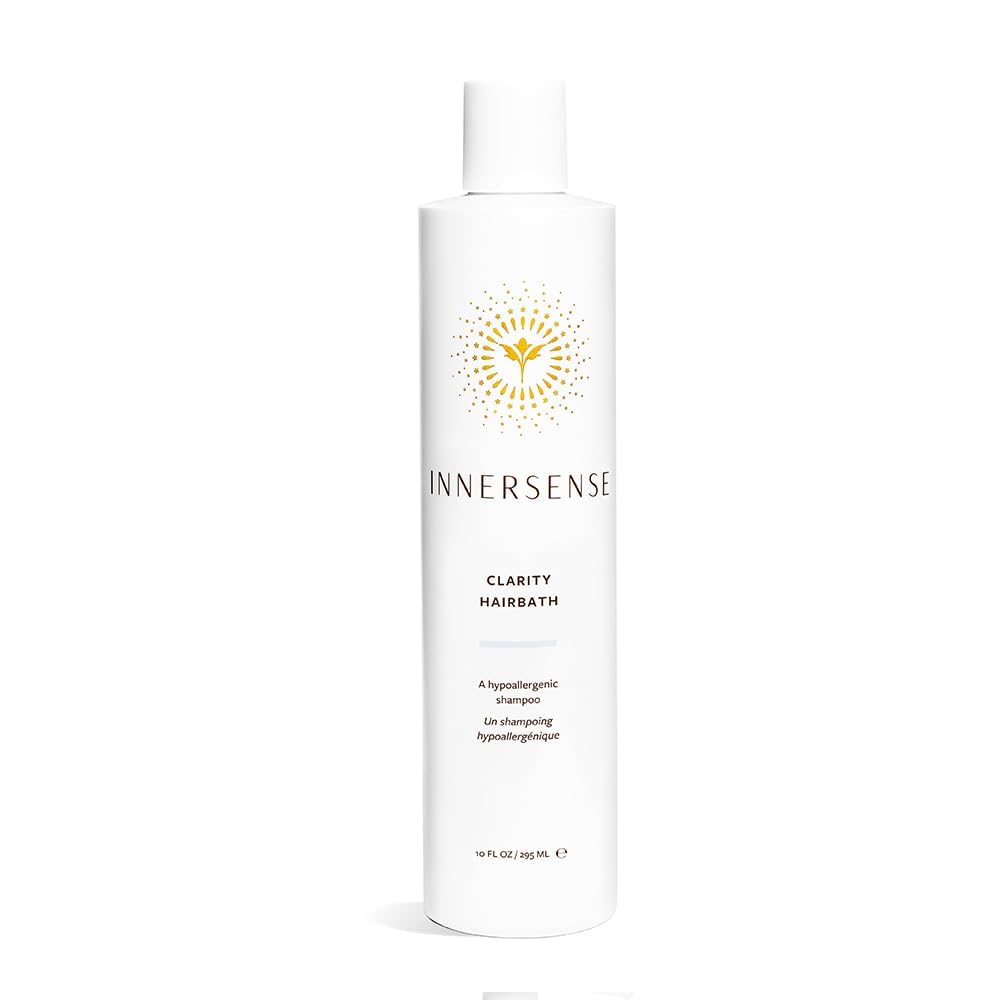 INNERSENSE Organic Beauty - Natural Clarity Hypoallergenic Hairbath | Non-Toxic, Cruelty-Free Haircare (10 fl oz | 295 ml)