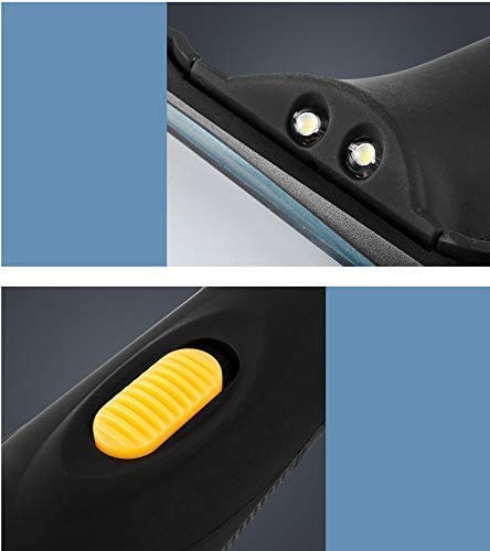 Lente di ingrandimento Lente di ingrandimento Lente di ingrandimento portatile con 2 luci LED Lente di ingrandimento 10X, per lettura, ispezione, saldatura, ricamo, riparazione, hobby artigianali